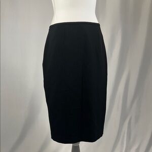 Jones Studio Classic Black Pencil Skirt